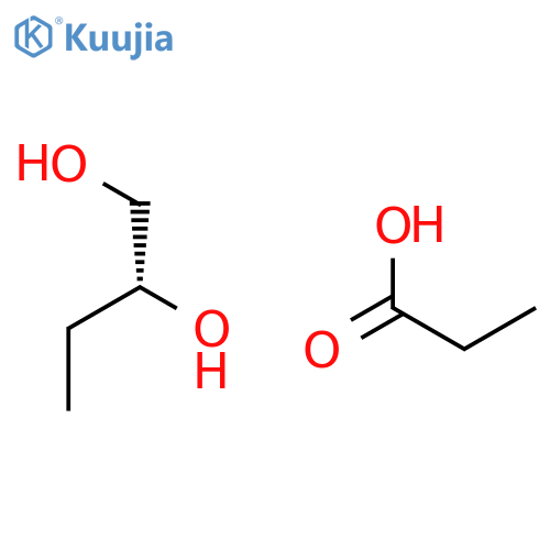 1,2-Butanediol, 1-propanoate, (R)- structure
