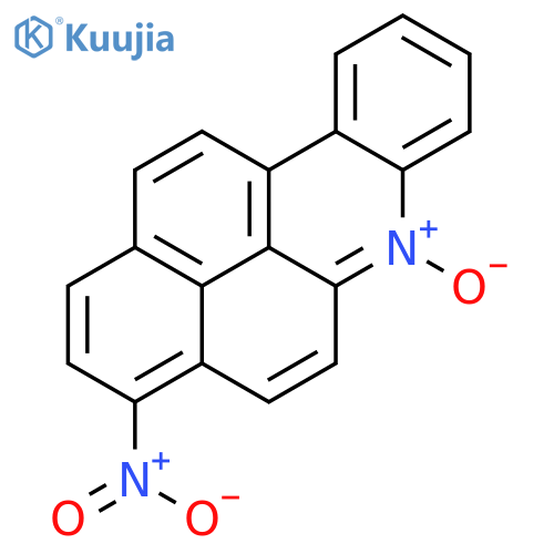 Naphth[2,1,8-mna]acridine,3-nitro-, 6-oxide structure