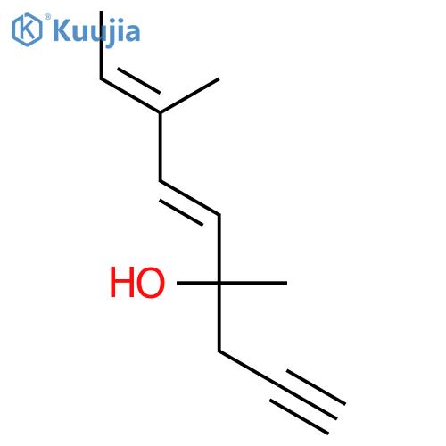 5,7-Nonadien-1-yn-4-ol, 4,7-dimethyl-, (E,E)-(±)- structure