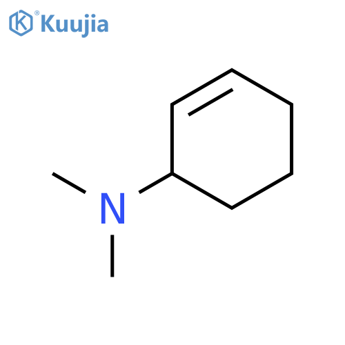 2-Cyclohexen-1-amine, N,N-dimethyl-, (±)- structure