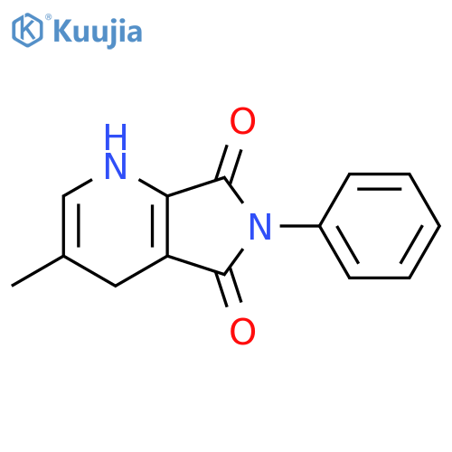 1H-Pyrrolo[3,4-b]pyridine-5,7(4H,6H)-dione, 3-methyl-6-phenyl- structure