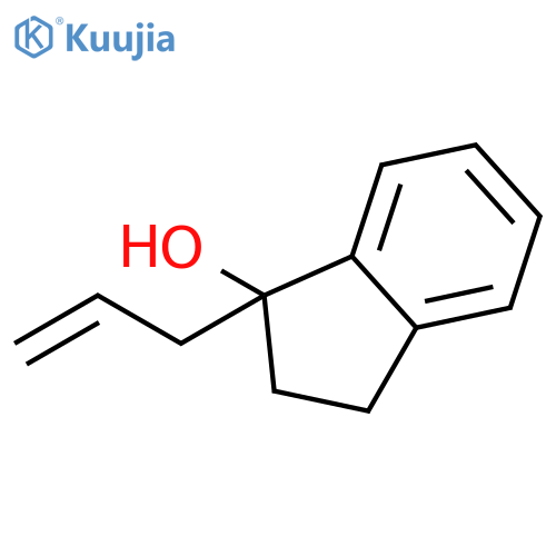 1H-Inden-1-ol, 2,3-dihydro-1-(2-propenyl)- structure