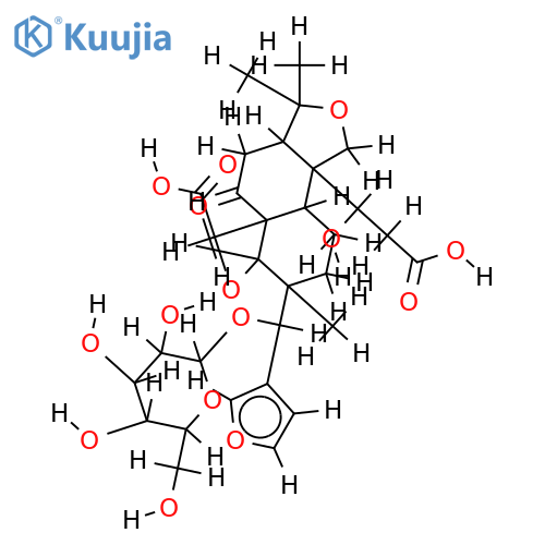 isolimonic acid 17-beta-D-glucopyranoside structure