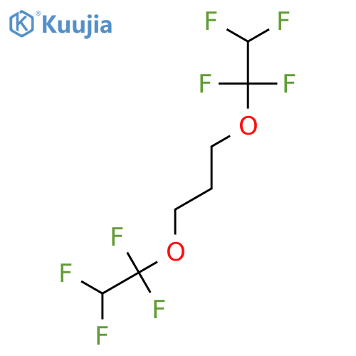 1,3-Bis(1,1,2,2-tetrafluoroethoxy)propane structure