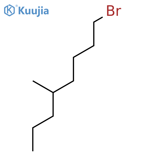 Octane, 1-bromo-5-methyl-, (±)- structure