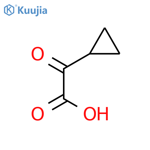2-Cyclopropyl-2-oxoacetic acid structure