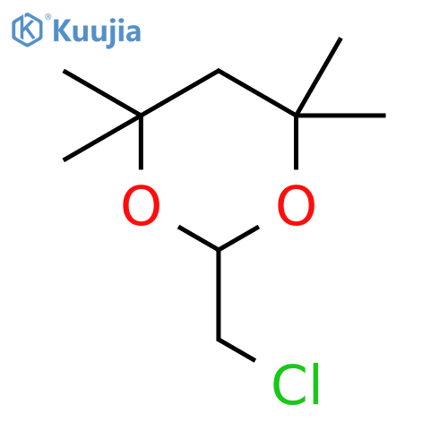 1,3-Dioxane, 2-(chloromethyl)-4,4,6,6-tetramethyl- structure