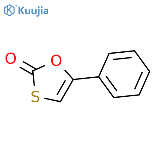 1,3-Oxathiol-2-one, 5-phenyl- structure