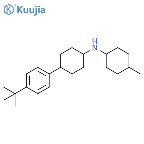 Cyclohexanamine,4-[4-(1,1-dimethylethyl)phenyl]-N-(4-methylcyclohexyl)- structure