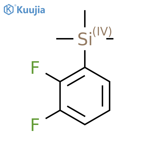 1,2-Difluoro-3-trimethylsilylbenzene structure