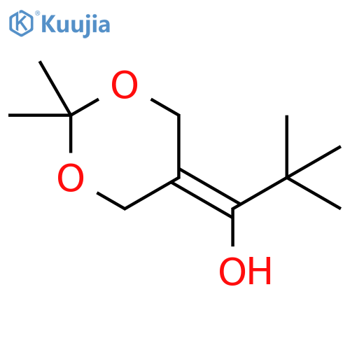 1-Propanol, 1-(2,2-dimethyl-1,3-dioxan-5-ylidene)-2,2-dimethyl- structure