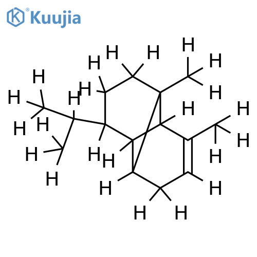 (-)-alpha-Copaene structure