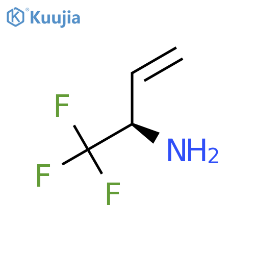 (R)-1,1,1-trifluorobut-3-en-2-amine structure