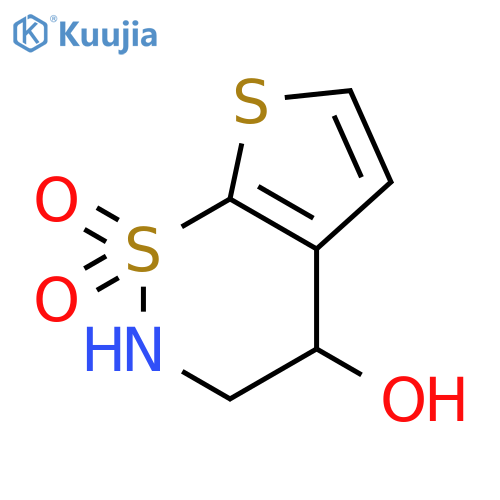 4-Hydroxy-3,4-dihydro-2H-thieno[3,2-e][1,2]thiazine 1,1-dioxide structure