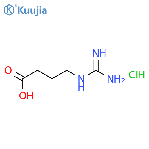 4-guanidinobutyric Acid Monohydrochloride structure