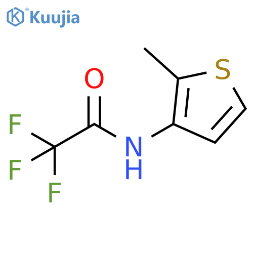 Acetamide, 2,2,2-trifluoro-N-(2-methyl-3-thienyl)- structure