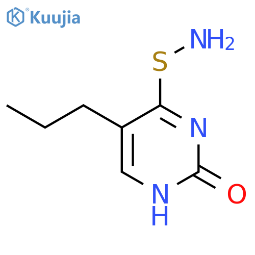 4-Pyrimidinesulfenamide, 1,2-dihydro-2-oxo-5-propyl- structure