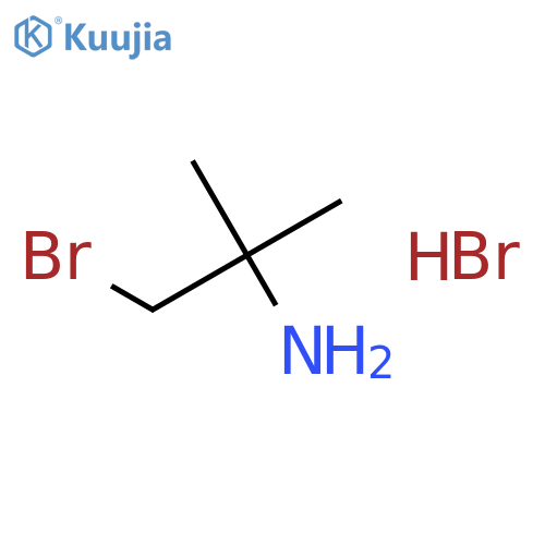 1-Bromo-2-methylpropan-2-amine Hydrobromide structure