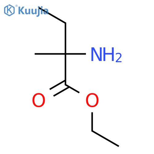 (S)-Ethyl 2-amino-2-methylbutanoate structure