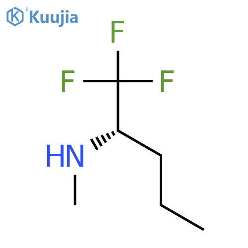 (S)-N-Methyl-1,1,1-Trifluoro-2-pentylamine structure