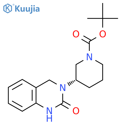 Tert-Butyl (3S)-(2-oxo-1,2,3,4-tetrahydroquinazolin-3-yl)piperidine-1-carboxylate structure