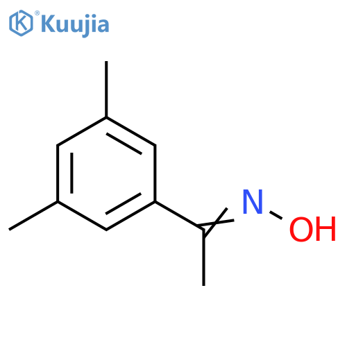 (Z)-N-[1-(3,5-dimethylphenyl)ethylidene]hydroxylamine structure