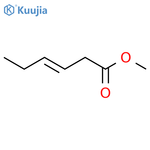 3-Hexenoic acid, methyl ester structure