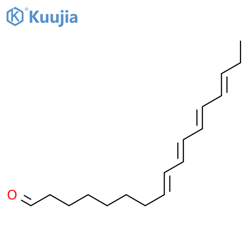 Heptadeca-8,10,12,14-tetraen-1-al structure