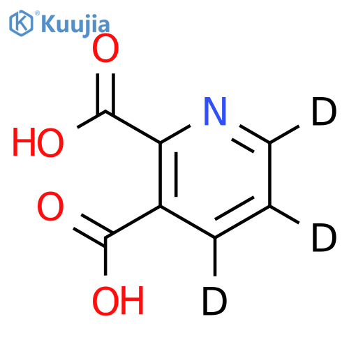 2,3-Pyridinedicarboxylic Acid-d3 (Major) structure