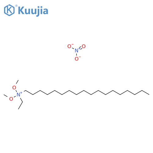 Ethyl(dimethoxy)octadecylammonium nitrate structure