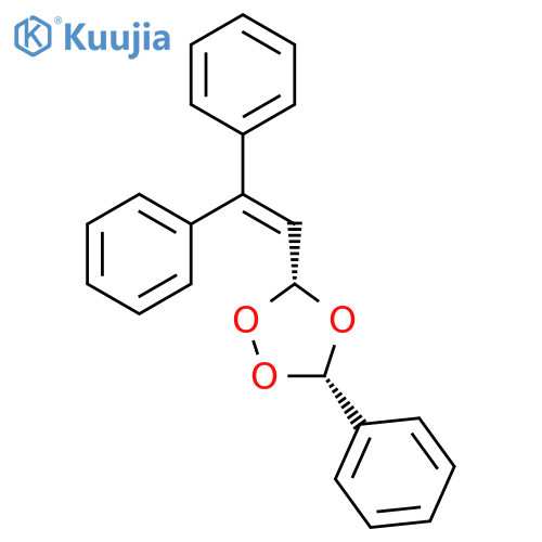 1,2,4-Trioxolane, 3-(2,2-diphenylethenyl)-5-phenyl-, cis- structure
