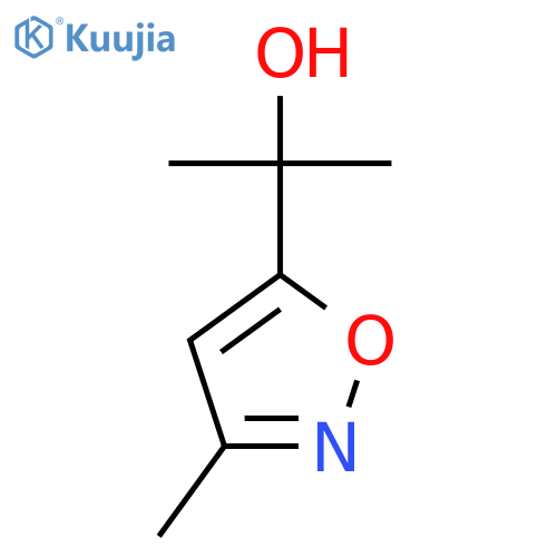2-(3-methyl-1,2-oxazol-5-yl)propan-2-ol structure