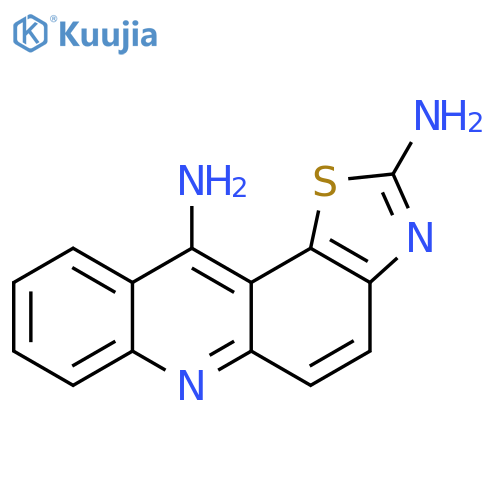 Thiazolo[5,4-a]acridine-2,11-diamine structure