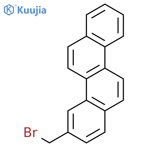 3-(Bromomethyl)chrysene structure