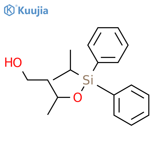1-Butanol, 3-[[(1-methylethyl)diphenylsilyl]oxy]- structure