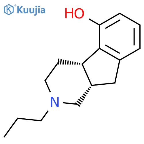 1H-Indeno[2,1-c]pyridin-5-ol, 2,3,4,4a,9,9a-hexahydro-2-propyl-, cis- structure