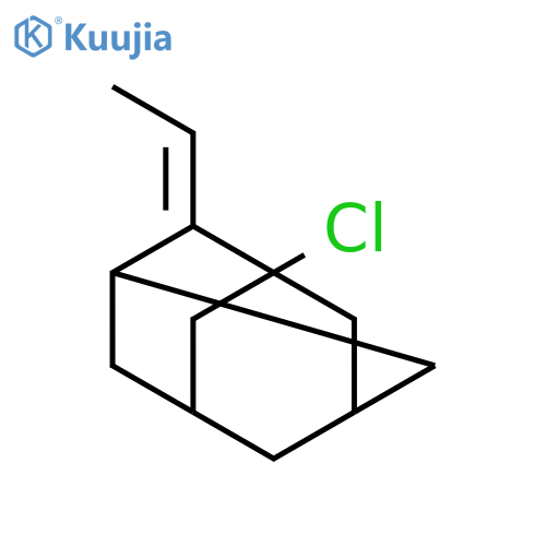 Tricyclo[3.3.1.13,7]decane, 1-chloro-2-ethylidene-, (Z)- structure
