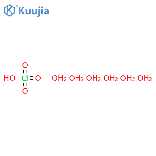 Perchloric acid, hexahydrate structure