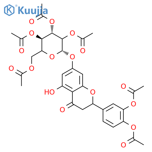 hexaacetylpyracanthoside structure