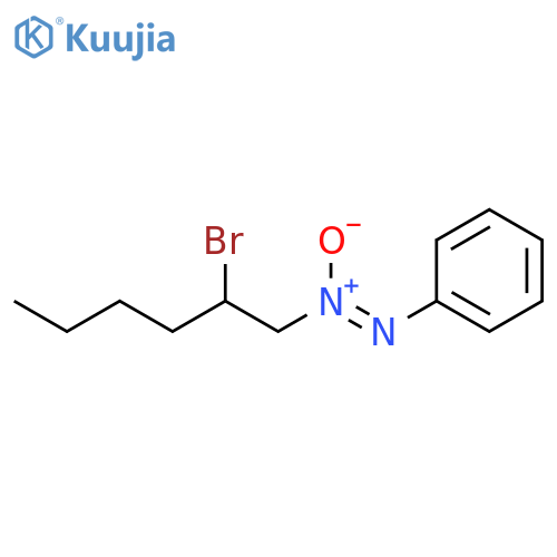 [(Z)-(2-Bromohexyl)-ONN-azoxy]benzene structure