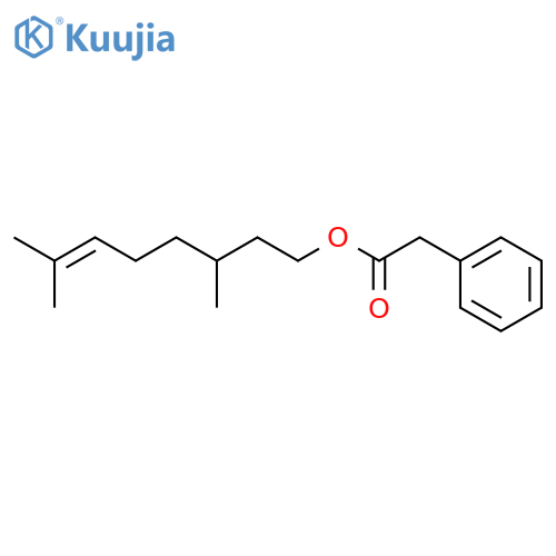 Citronellyl phenylacetate structure