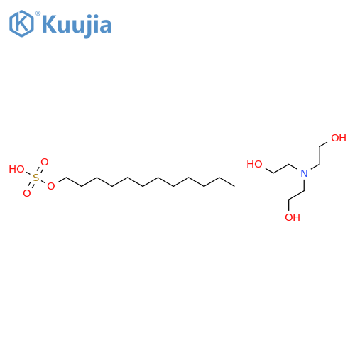 Triethanolamine Lauryl Sulfate structure