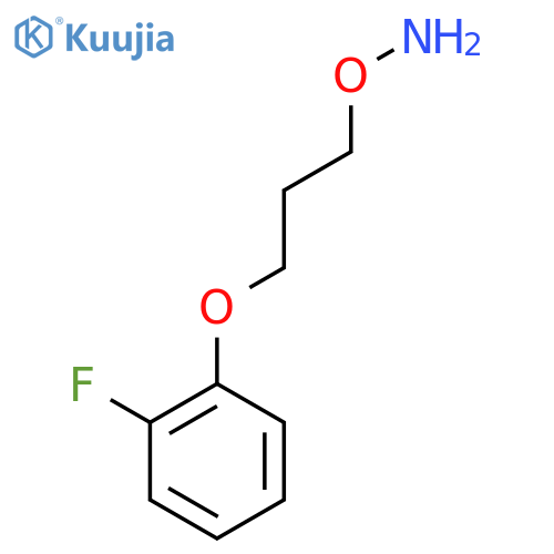 Hydroxylamine, O-[3-(2-fluorophenoxy)propyl]- structure