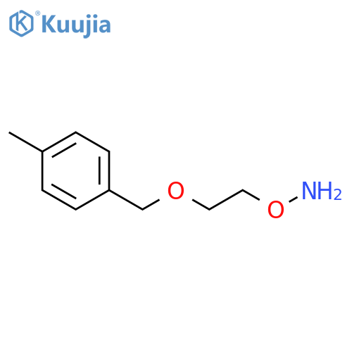 Hydroxylamine, O-[2-[(4-methylphenyl)methoxy]ethyl]- structure