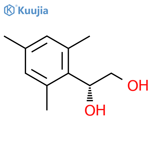 1,2-Ethanediol, 1-(2,4,6-trimethylphenyl)-, (R)- structure