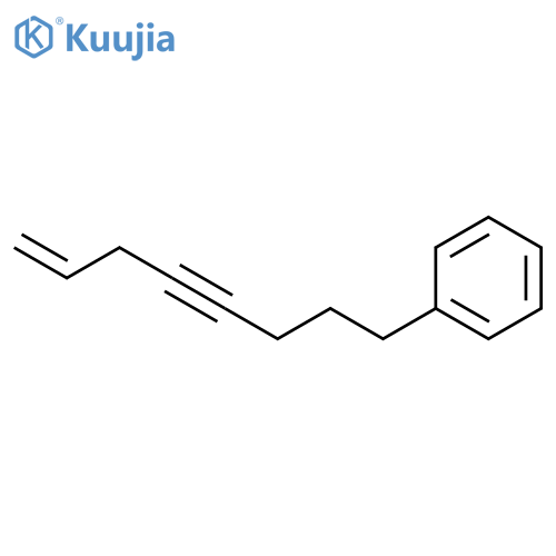 Benzene, (7-octen-4-ynyl)- structure