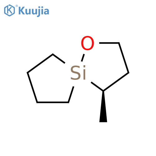 1-Oxa-5-silaspiro[4.4]nonane, 4-methyl-, (R)- structure