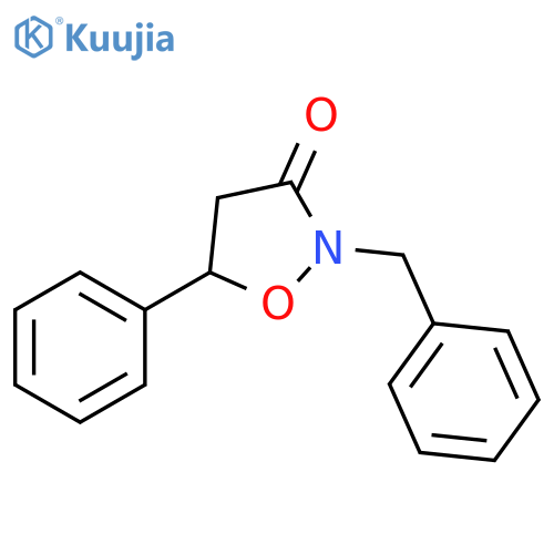 3-Isoxazolidinone, 5-phenyl-2-(phenylmethyl)- structure