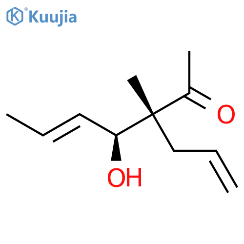 5-Hepten-2-one, 4-hydroxy-3-methyl-3-(2-propenyl)-, (R*,S*)- structure