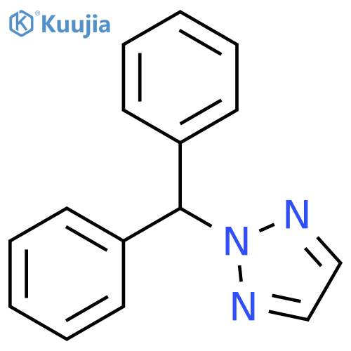 2H-1,2,3-Triazole, 2-(diphenylmethyl)- structure